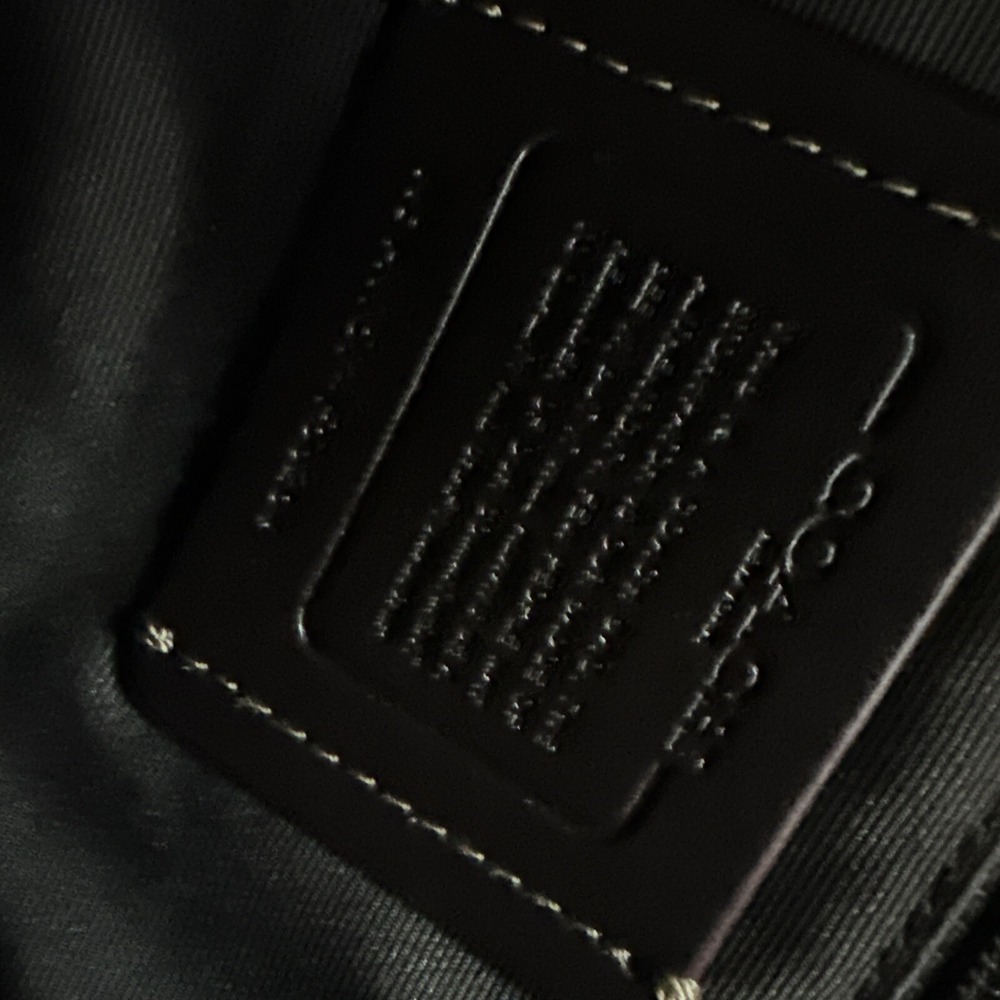 Coach Handbag/Purse Nice&clean Pocket Inside Brown Leather Strap Medium Size Bag - Picture 5 of 9